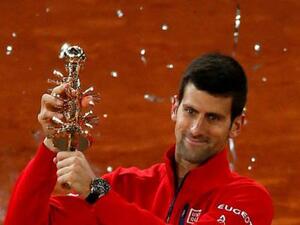 ديوكوفيتش يظفر بلقب مدريد