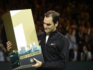 The 36-year-old won the Rotterdam Open title last week to become the oldest world number one in tennis.