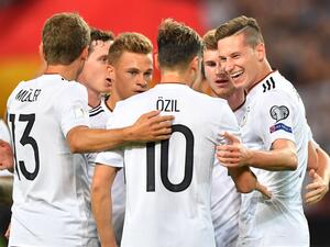 لاعبو ألمانيا يسحقون النرويج