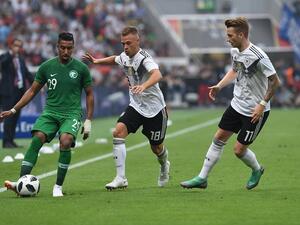 من مباراة المنتخبين