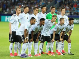 منتخب ألمانيا الذي خاض المباراة