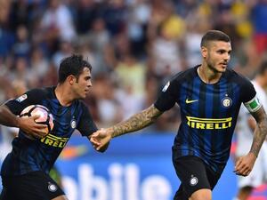 إيكاردي (يمين) ينقذ إنتر من خسارة ثانية على التوالي