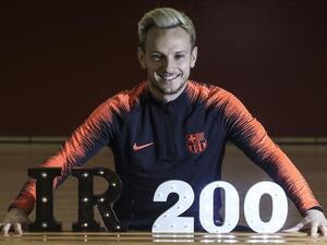 راكيتيتش يستعد لخوض مباراته الـ 200 مع برشلونة