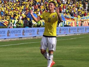 خاميس يقود كولومبيا للفوز