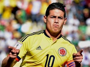 خاميس يقود كولومبيا لفوز مهم