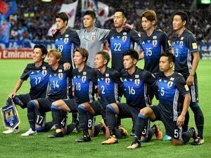 منتخب اليابان الذي خاض المباراة