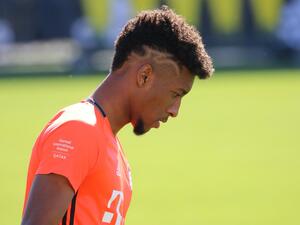 كومان خلال التدريبات