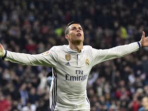 رونالدو يسجل هدفه العشرين في 25 مباراة مع الريال هذا الموسم