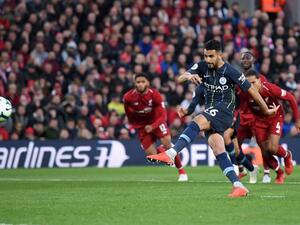  Premier League champions Manchester City reclaimed top spot in the table thanks to a goalless draw against title rivals Liverpool on Sunday. (Photo: @WhoScored)