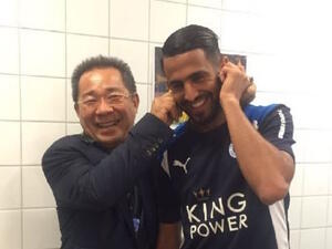 Vichai Srivaddhanaprabha has taken to Instagram to rubbish speculation claiming the winger, who has been linked with a move to Arsenal, will leave the Foxes this summer (Photo: vs_kingpower)