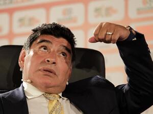 "One of the coaches' agents suggested Maradona to become our new coach in the upcoming season. It isn't a joke. This is real news." the Alexandria-based club stated via their Twitter account