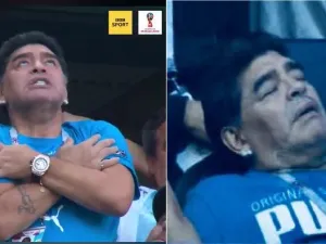 مارادونا في وعكة صحية نظراً للضغوطات التي عانى منها منتخب الأرجنتين