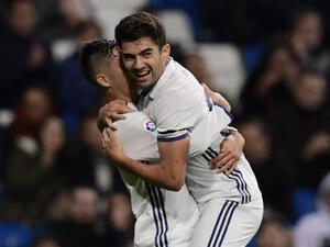The son of the legendary Frenchman scored in his first appearance for Real Madrid against Cultural Leonesa on Wednesday and is excited to convince his father to use him more