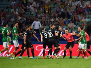 جانب من المباراة