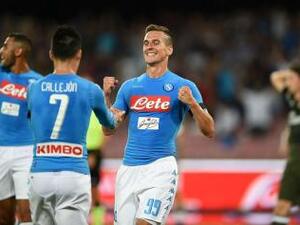 ميليك يقود نابولي للفوز
