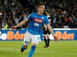 ميليك العائد من الإصابة يحتفل بهدفه