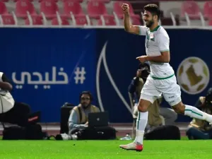مهند كرار يحتفل بهدفه