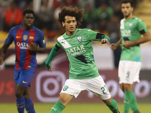 عموري خلال المباراة