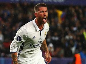 راموس ينقذ ريال مدريد من الخسارة بعد تسببه بهدف إشبيلية الثاني