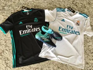 قميصا ريال مدريد الجديدان