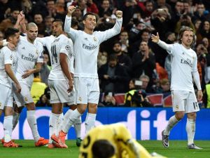 رونالدو يقود الملكي للفوز