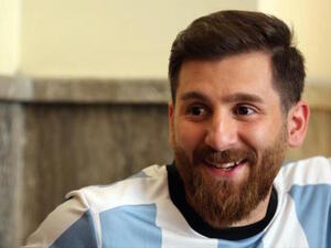 رضا برستش شبيه ميسي