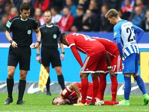 إصابة ريبيري تثير قلق بايرن ميونيخ وجماهيره