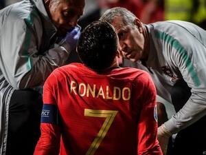 إصابة رونالدو