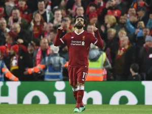 صلاح يتألق ويرفع رصيده إلى 11 هدفاً في دوري الأبطال هذا الموسم ويرفض الاحتفال بهدفيه احتراماً لفريقه السابق