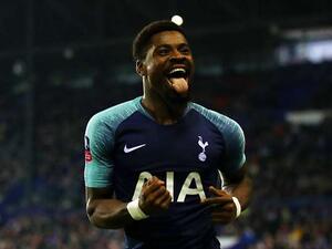 أورييه يحتفل بأحد الأهداف