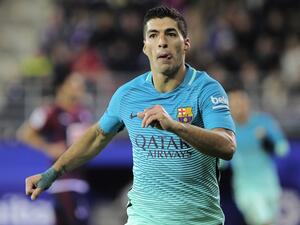 لويس سواريز يقود البارسا لفوز كبير