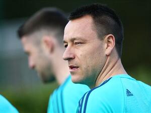 تيري خلال التمرينات