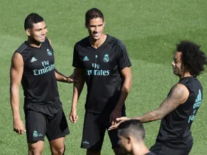 جانب من تدريبات ريال مدريد