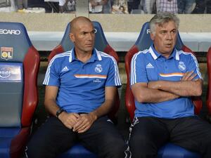 Ancelotti: Zidane has knowledge because he was a fantastic player