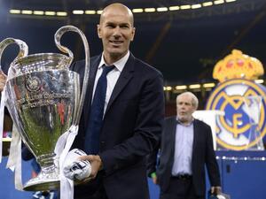 Zidane led Real Madrid to Champions League and La Liga glory