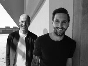 صورة ميسي وزيدان