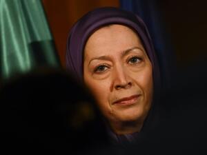 The MEK's leader, Maryam Rajavi (AFP/FILE)