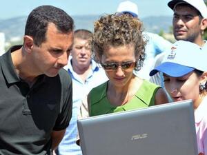 Asma and President Assad