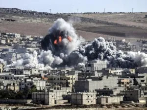 An explosion on Monday killed four residents of Latakia, the coastal Syrian government stronghold.  The source of explosion was unclear.  (AFP/File)