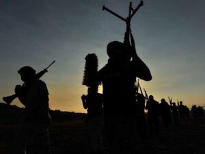 Opposition fighters undergo training in Syria. (AFP/File)