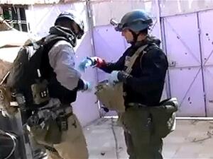 Danger warnings for UN team disarming Syrian chemical weapons. [telegraph]