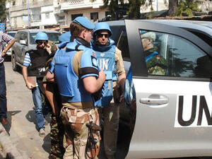 UN Inspectors begin month long process of visiting all chemical weapons sites in Syria. [rt.com]