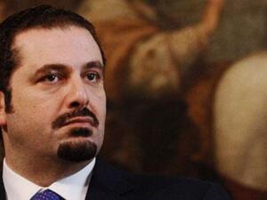 Speaking in a televised address, Hariri asked Saudi to still 'embrace' Lebanon. (AFP)