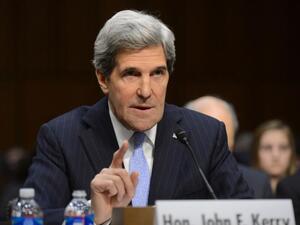 Secretary of State John Kerry. [UPI/Kevin Dietsch]