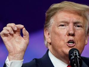 الرئيس الأمريكي دونالد ترامب