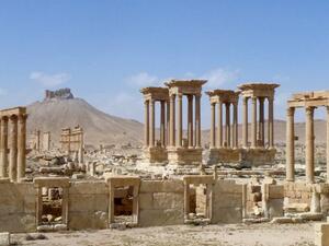 The systematic destruction of historic sites representing civilisations that go back millennia- such as Palmyra - have motivated the creation of the partnership. (AFP/File)