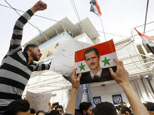 صوتت روسيا الحليف القوي للرئيس السوري بشار الأسد بالفيتو (حق النقض) 