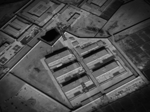 The site of a secret internment camp in Xinjiang provine, China (Rami Khoury/Al Bawaba/Google Earth)