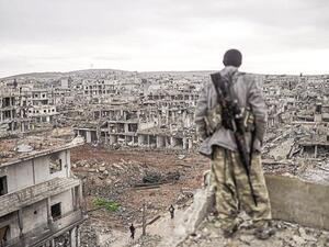 A scene from the Syria war: Destruction everywhere, this can't continue (AFP/ File Photo)