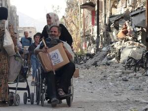 United Nations consider sending humanitarian aid to Syria's Idlib. (AFP/ File)